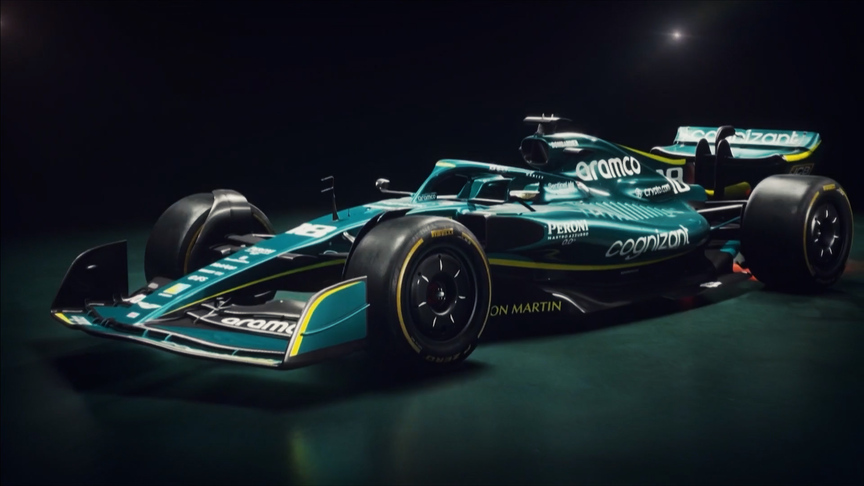 Aston Martin reveal 2022 car, the AMR22