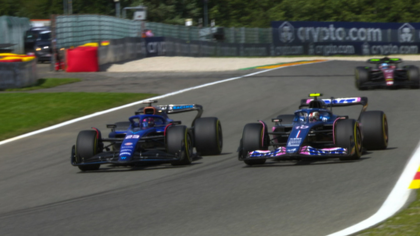 2023 Belgian Grand Prix: Gasly finally passes Albon after running battle for P11