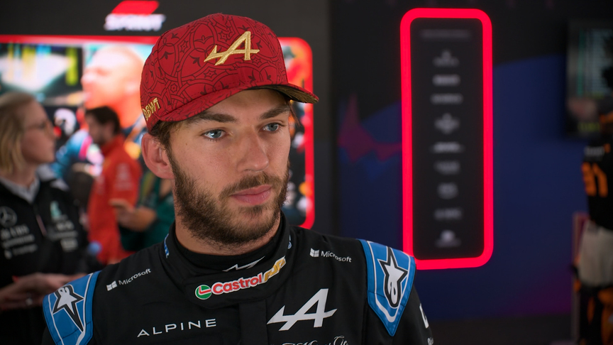 ‘We were able to fight a bit more’ – Gasly cautiously positive after Sprint in China