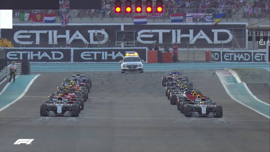 Re-live last year's race in Abu Dhabi