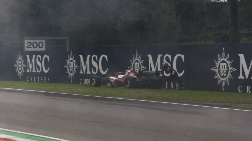 2022 Emilia Romagna GP Qualifying: Bottas grinds to a halt in Q3