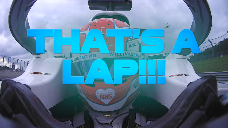 'That's a lap!' - Onboard with George Russell in Q1