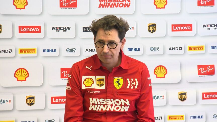 Mattia Binotto - 'Wrong to think we are faster than Mercedes'
