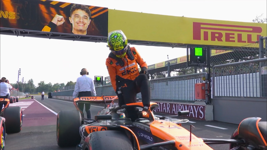 2024 Italian GP Qualifying: Norris 'apologises' for Monza pole position